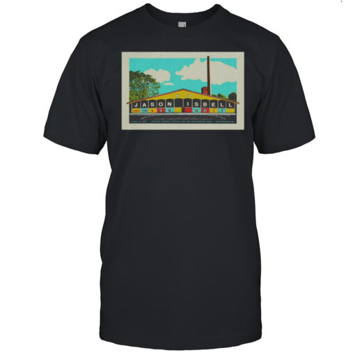 Jason Isbell Tour April 15 2025 Steven Tanger Center For The Performing Arts Greensboro NC T-shirt