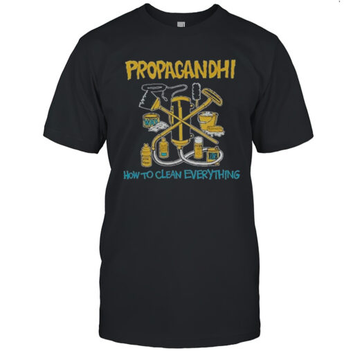 Propagandhi How To Clean Everything T-shirt