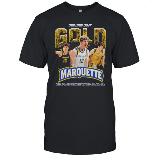 Ben Gold Marquette Golden Eagles Vintage T-shirt