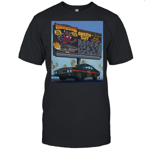 Welcome To Rockville Green Day Alice In Chains Good Charlotte Your Lineup For Friday May 16 2025 T-shirt