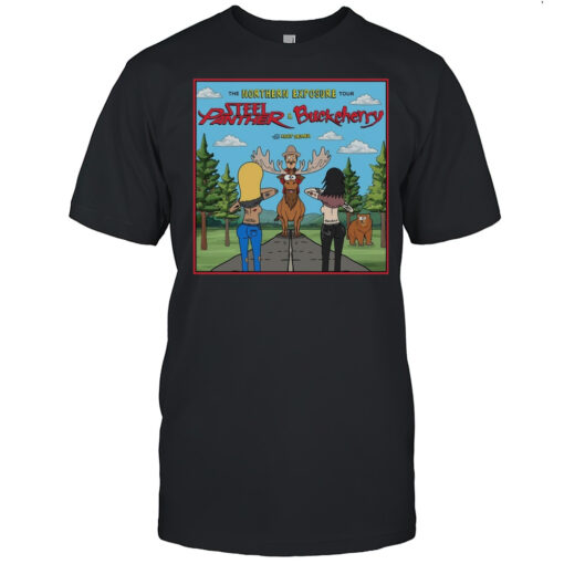 The Northern Exposure Tour 2025 Steel Panther Buckcherry With Special Guest Kurt Deimer T-shirt