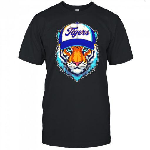 Vintage Detroit Baseball Tiger Sports Big Head shirt