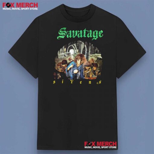 Savatage Sirens Album Shirt