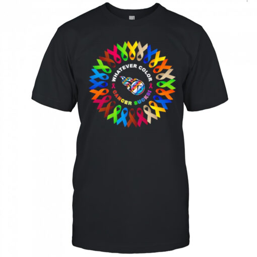 Whatever color cancer sucks Tennessee Titans shirt
