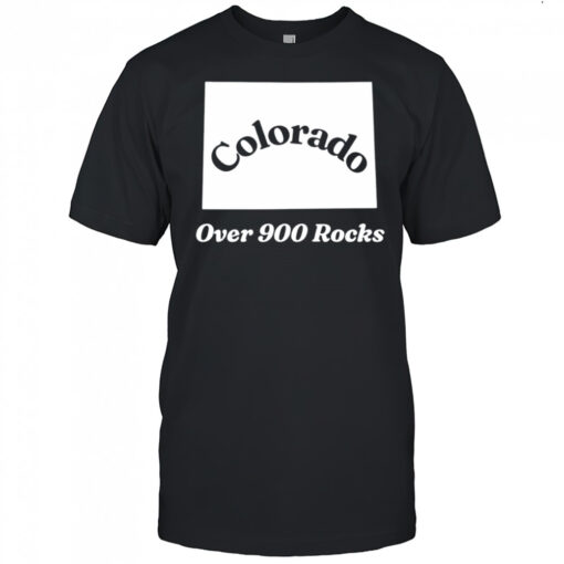 Colorado Over 900 Rocks shirt