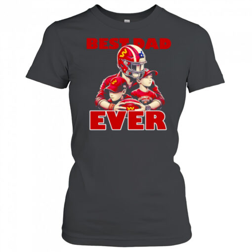 Washington Commanders Best Dad Ever shirt