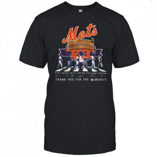New York Mets 63rd Anniversary 1962 2025 Thank You For The Memories T Shirt