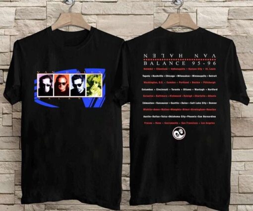 Van Halen Balance Tour T-Shirt Vintage 1995