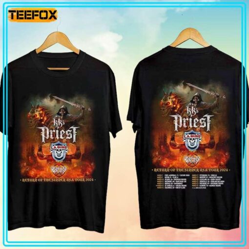 Kk’s Priest Return Of The Sinner Usa Tour 2024 T-Shirt