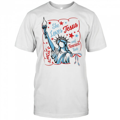 She Loves Jesus and America too vintage shirt