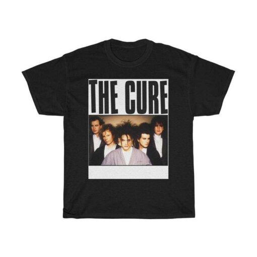 The Cure Rock Band Vintage Retro Style T-Shirt