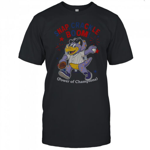 Colorado Rockies Snap Crackle Boom Power Of Champions Indepencence Day T-Shirt