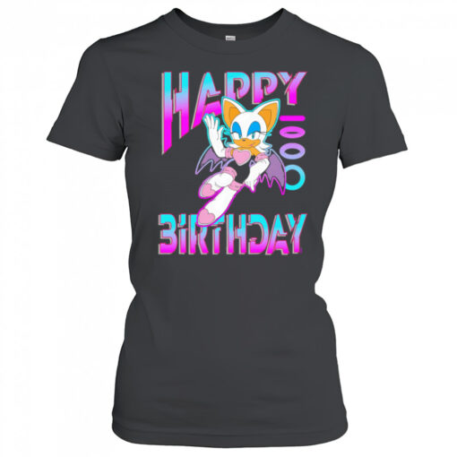 Hedgehog Rouge Happy Birthday shirt