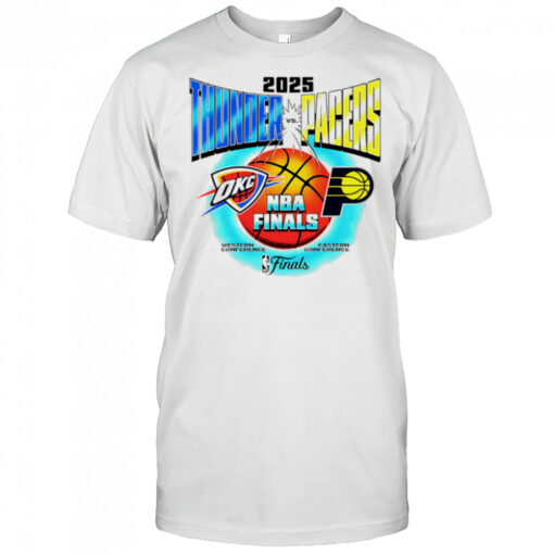 Okc Thunder Vs Indiana Pacers 2025 Nba Finals Vintage shirt