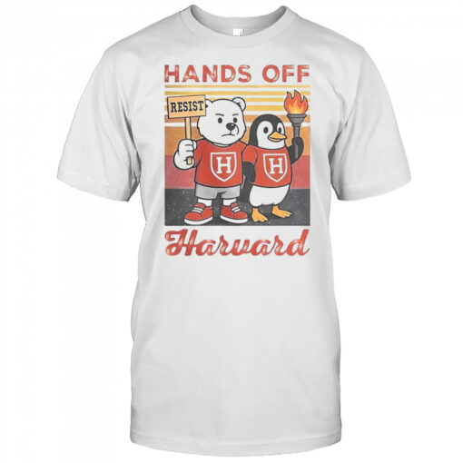 Hands Off Harvard Comfort Colors Hand Off Protest Steve Kerr Fdt Political Anti Trump T-Shirt