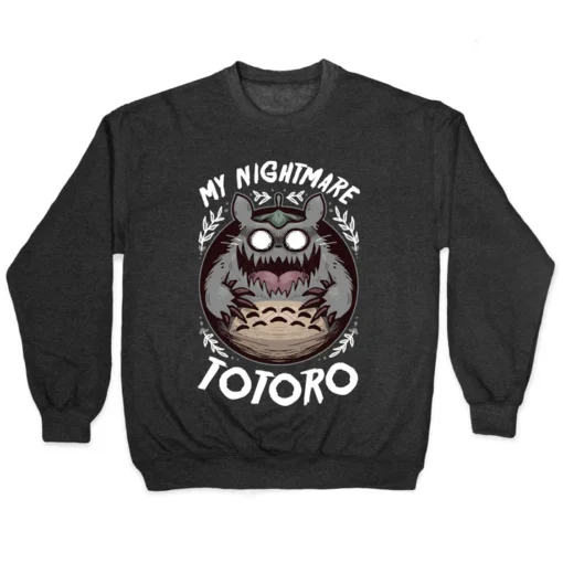 My Nightmare Totoro Crewneck Sweatshirt