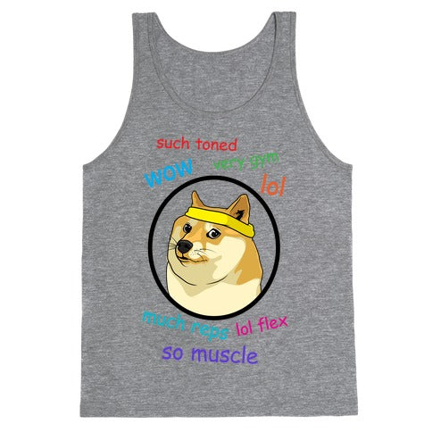 Fitness Doge Tank Top