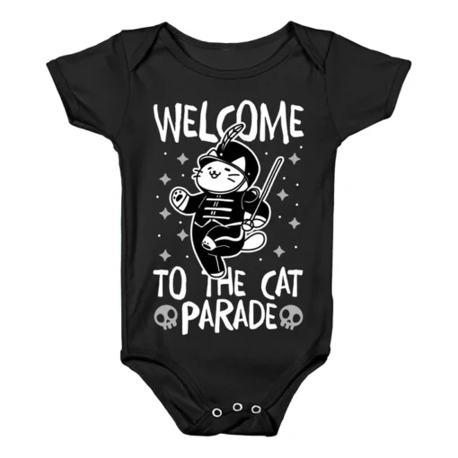 Welcome to the Cat Parade Baby One Piece