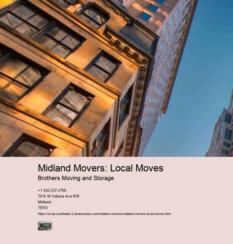 Midland Movers: Last-Minute Moves