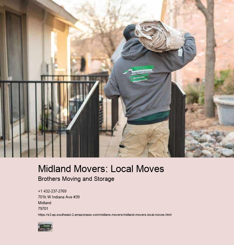 Midland Movers: Local Moves