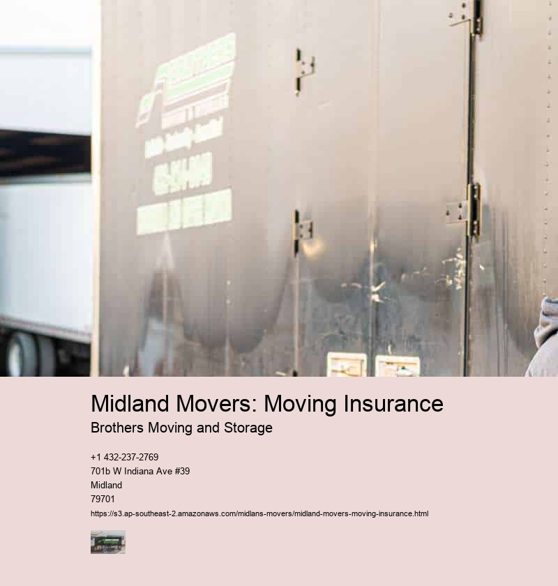 Midland Movers: Moving Insurance