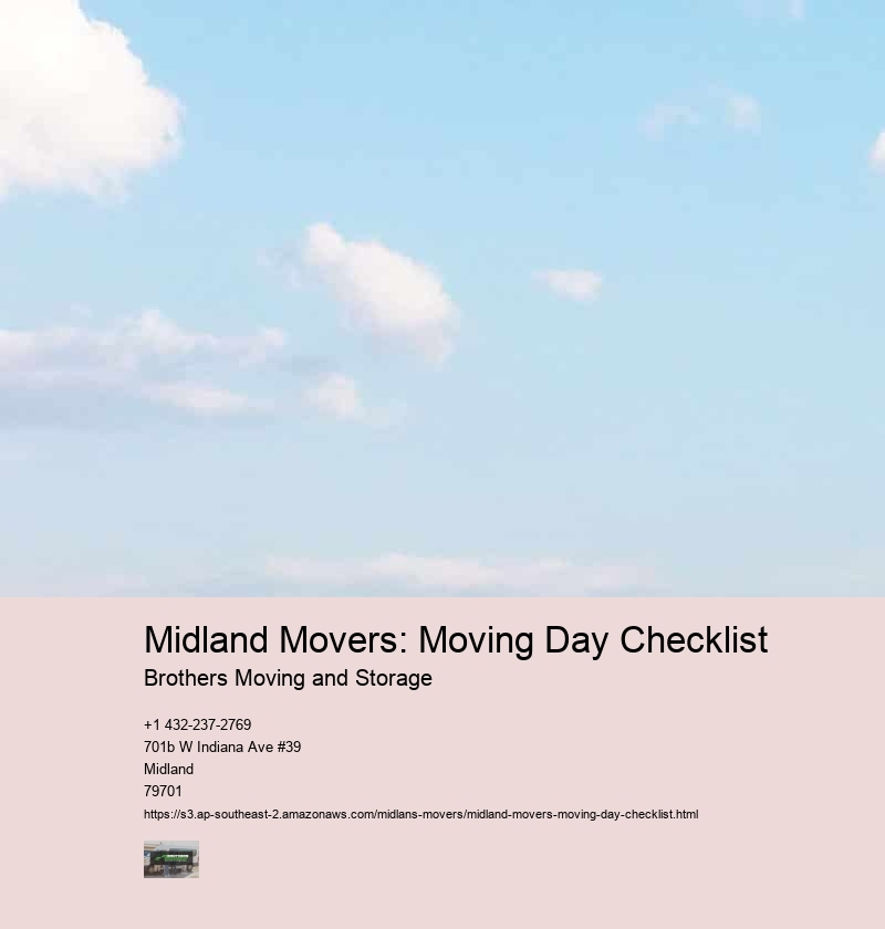 Midland Movers: Local Moves