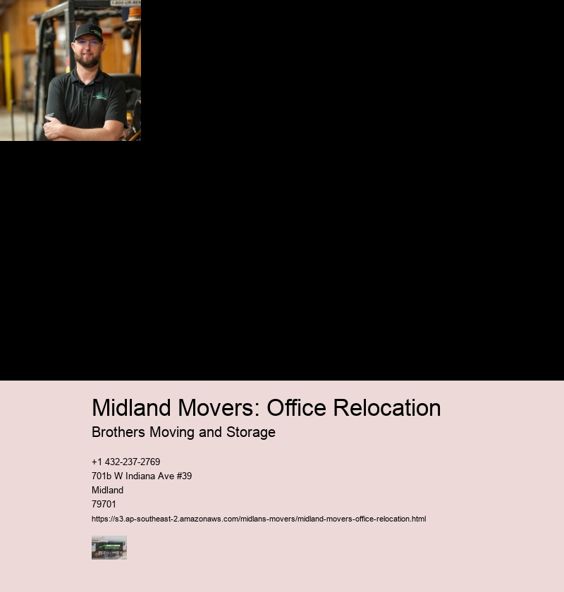 Midland Movers: Office Relocation