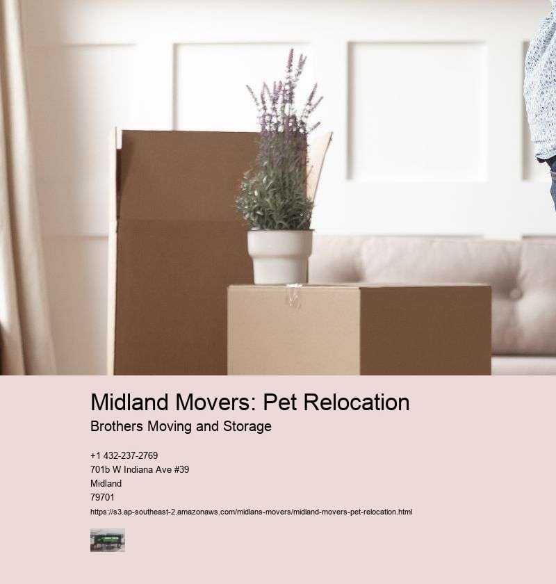 Midland Movers: Pet Relocation