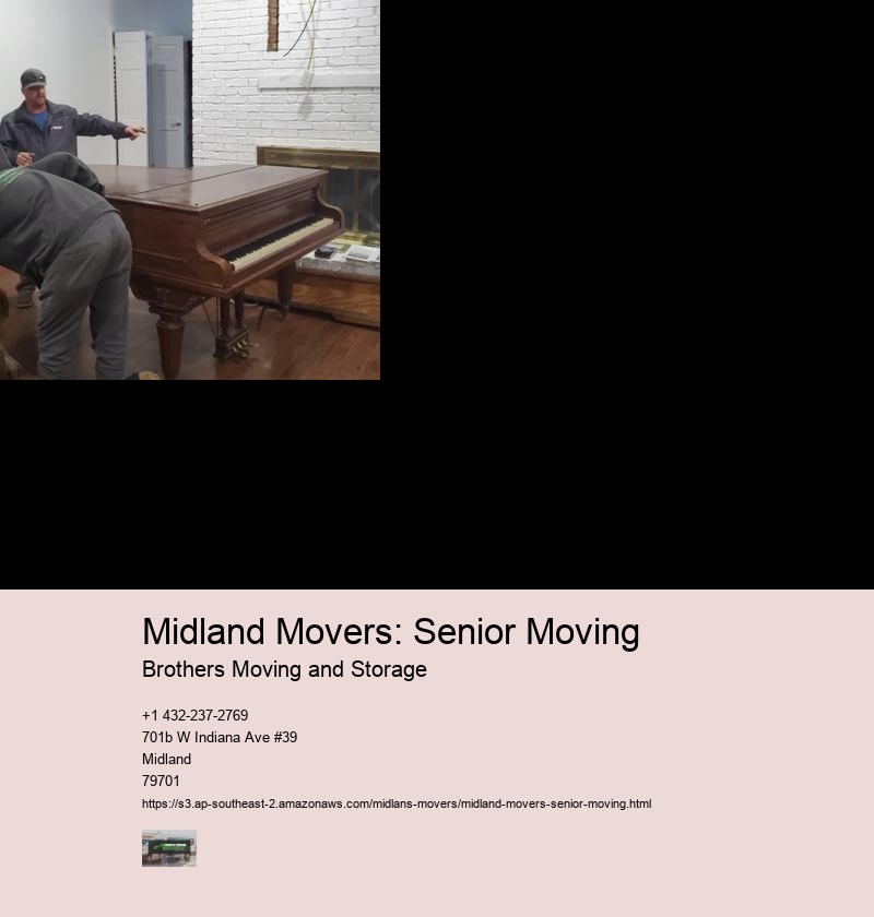 Midland Movers: Senior Moving