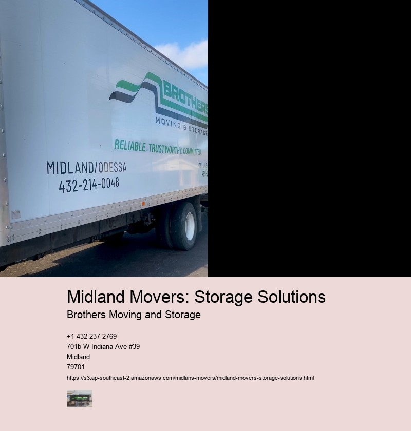 Midland Movers: Storage Solutions