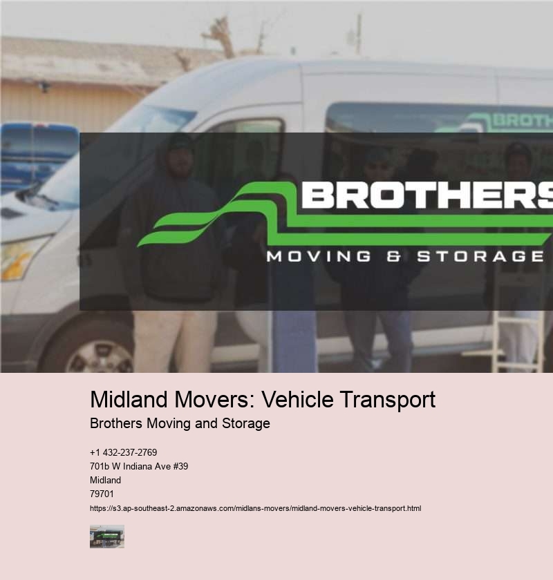 Midland Movers: Vehicle Transport
