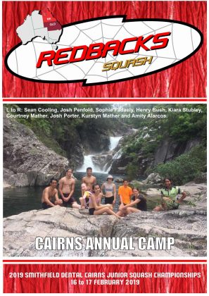 Redbacks Squash Newsletter December 2018