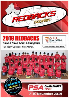 Redbacks Squash Newsletter December 2018