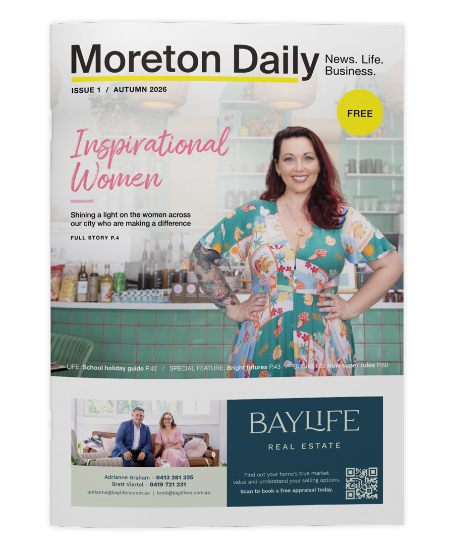 Moreton Daily Magazine cover, Autumn 2026
