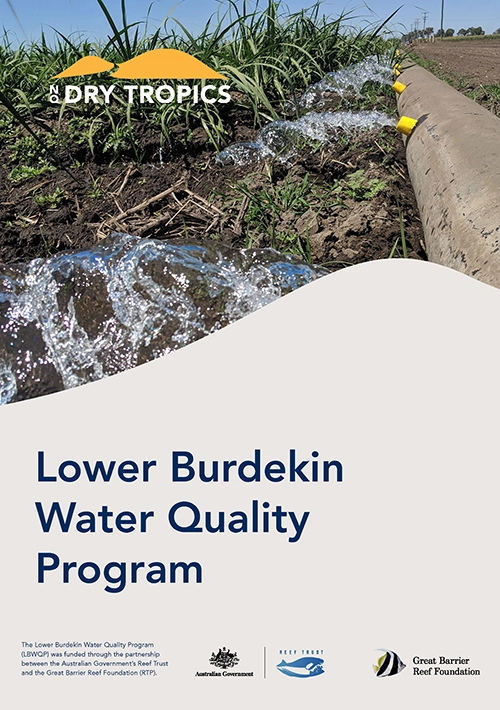 Cover of the Lower Burdekin Water Quality Program booklet. Click to download a PDF