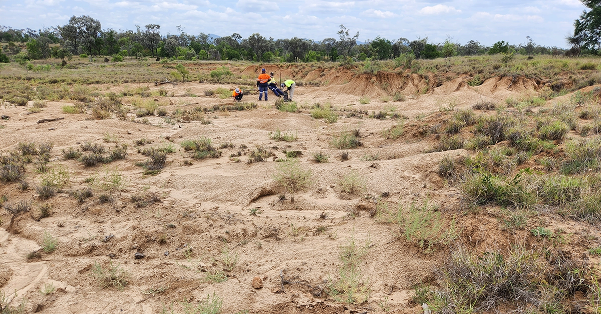 Conducting the Cultural Heritage Assessment at Havilah.