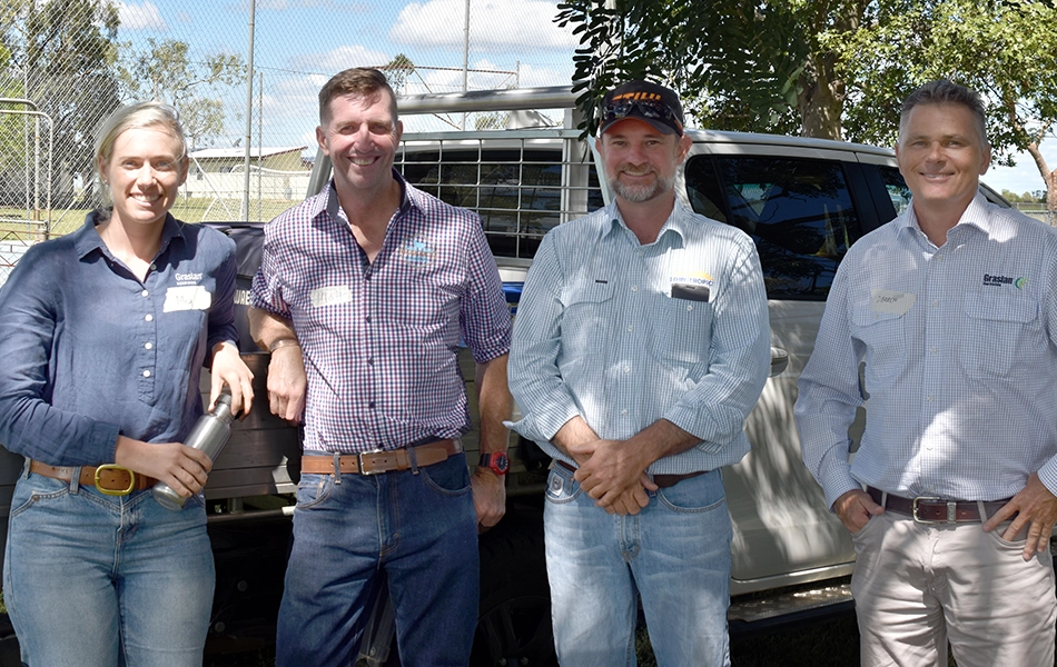All the talk was about breeding management and practical pasture tips.