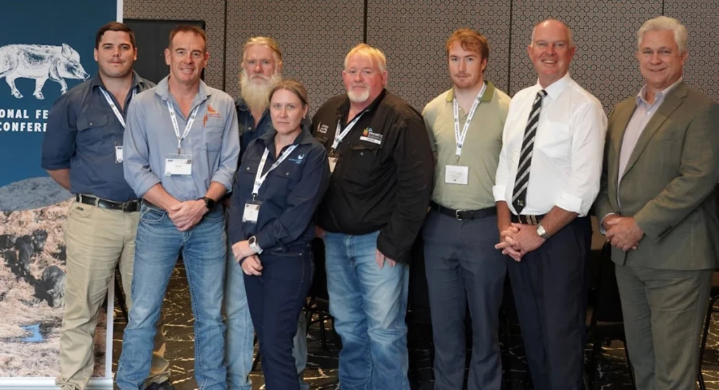 Conference to discuss State-wide efforts to control the feral pig population.