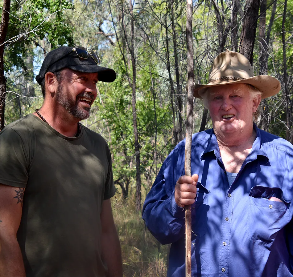 Victor Steffensen and Greg Jonsson use cultural fire to repair landscapes.