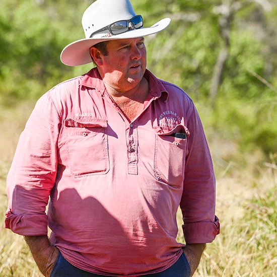 Mt Wickham grazier Warren Woodhouse has participated in the maintenance and monitoring of works on his property.
