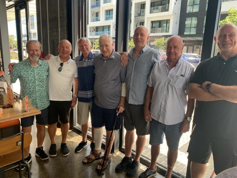 Pharmacist and former tennis ace John Lockington still going strong 63 years on