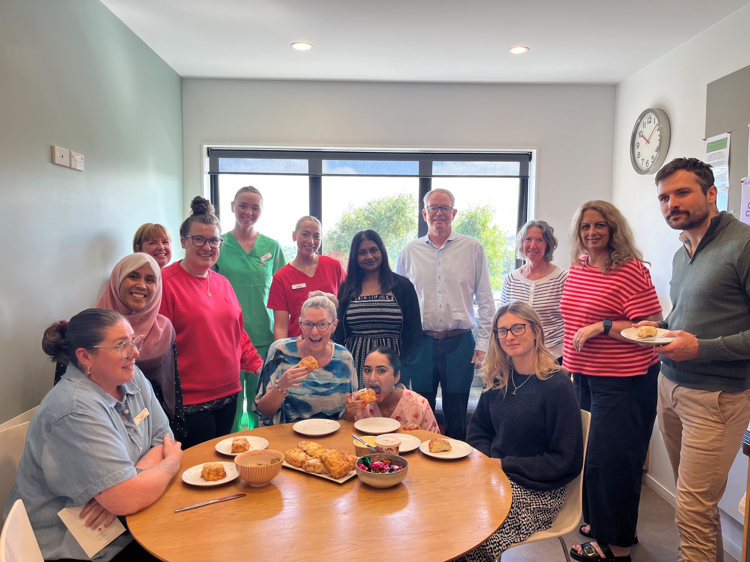 Staff morale comes baked in at Onslow Medical