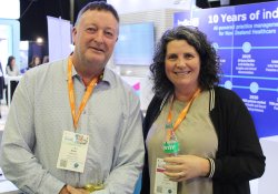 Palmerston North Hospital cardiology NP Dean Kinloch and Kauri Healthcare practice nurse Annie Kinloch [Image: NZD]