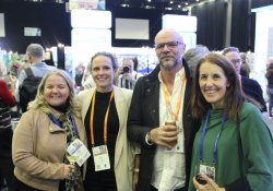 Livi business development manager Bianca Boyd, Hastings Health Centre chief executive Carina Lack, project manager for thePHO Andrew Tucker and Livi national access manager Janine Wilson [Image: NZD]
