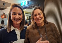 Hawke’s Bay diabetes and long-term conditions NP Eve Natusch with 5th Avenue Family Practice NP Julia Perry, both of whom are also academic mentors for the NP Training Support Scheme [Image: NZD]