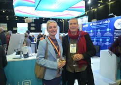 Synergy Consulting managing director Wendy Chrisp and MediRay Diabetes senior territory manager Kevin Anderson [Image: NZD]