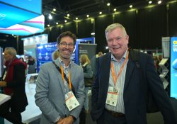 QIMR Berghofer Medical Research Institute head of cancer control group David Whiteman and New Zealand Skin Cancer Doctors Society president Chris Boberg [Image: NZD]