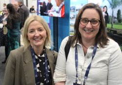 Te Whatu Ora communications engagement manager Janine Maher; Te Whatu Ora general manager of primary care Deborah Anselm [Image: NZD]