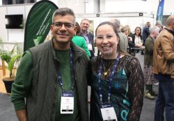 Awapuni Medical specialist GP Abhi Gotadki; RNZCGP hauora Māori clinical fellow and specialist GP at iwi provider Te Taiwhenua o Heretaunga Jess Keepa [Image: NZD]