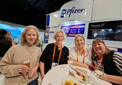 Willow Medical Centre specialist GP Katie Wheeler; visitor Fiona Blythe; Fiordland Medical Practice nurse Sheena Pottinger; Fiordland Medical Practice specialist GP Paula King [Image: NZD]